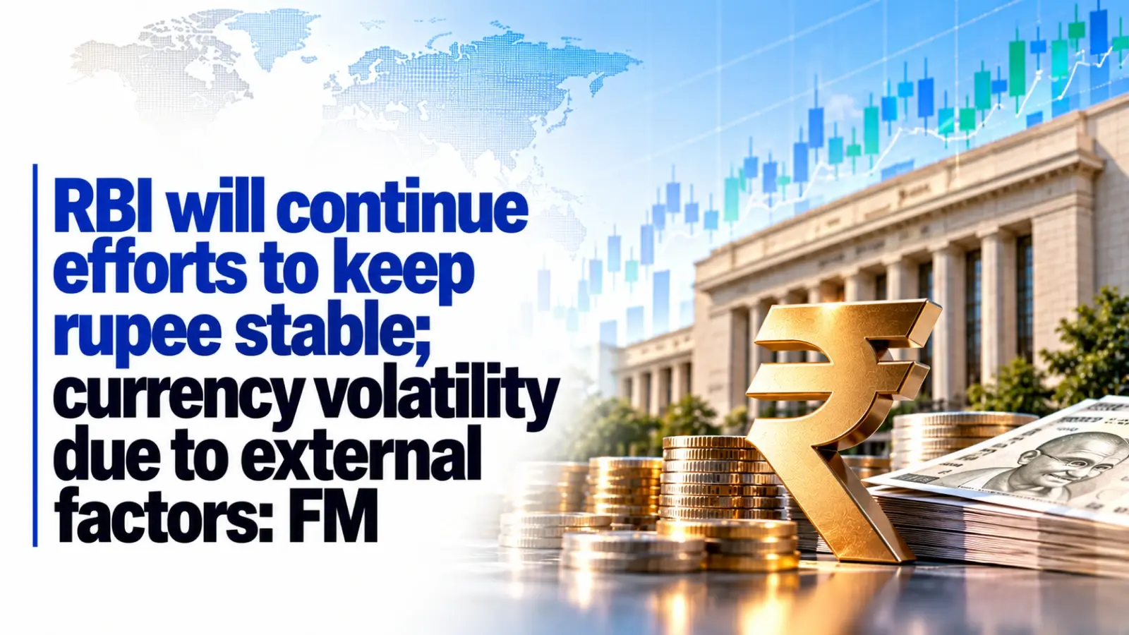 RBI Will Continue Efforts To Keep Rupee Stable; Currency Volatility Due to External Factors: FM Nirmala Sitharaman