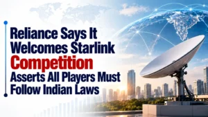 Reliance Says It Welcomes Starlink Competition; Asserts All Players Must Follow Indian Laws