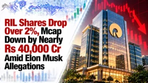RIL Shares Drop Over 2%, Mcap Down by Nearly Rs 40,000 Cr Amid Elon Musk Allegations