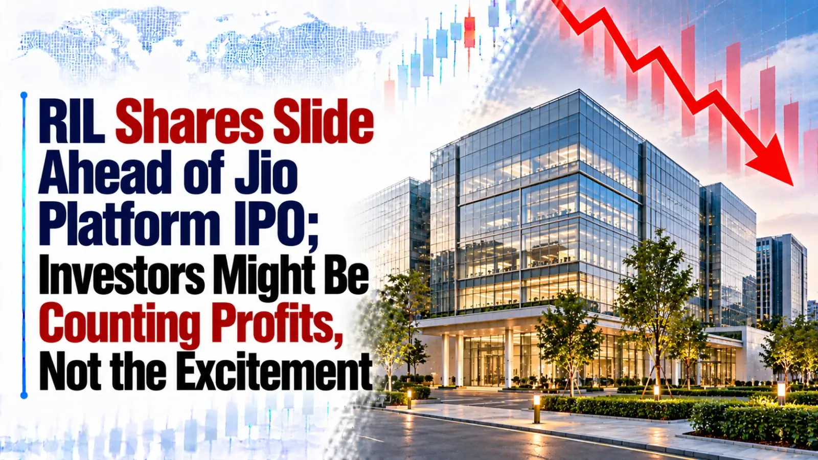RIL Shares Slide Ahead of Jio Platform IPO; Investors Might Be Counting Profits, Not the Excitement