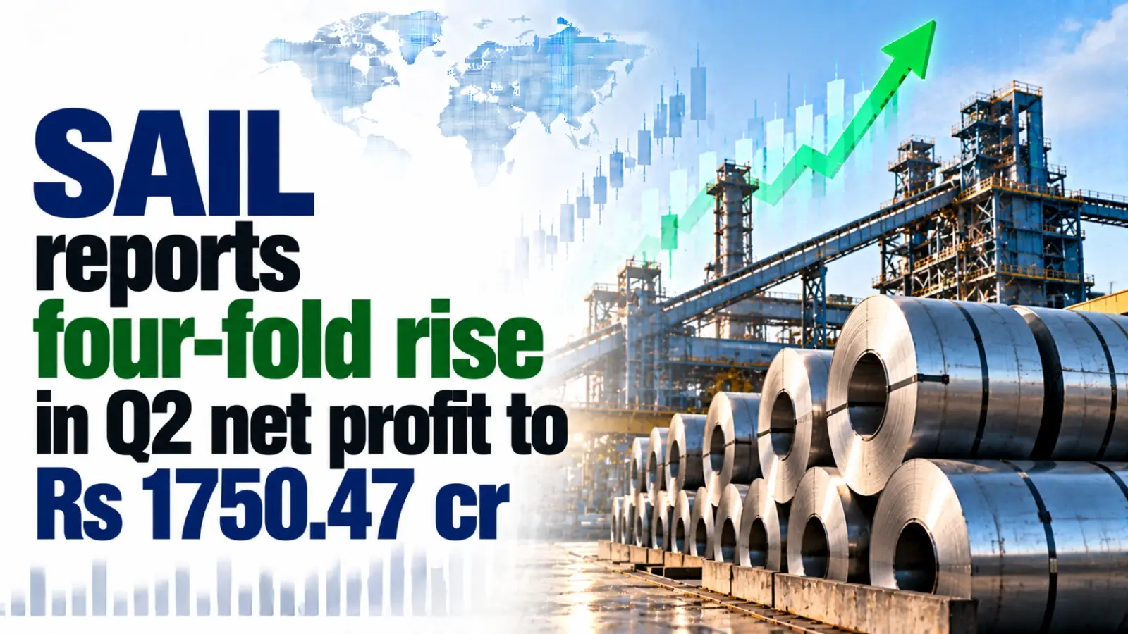 SAIL Reports Four-Fold Rise in Q2 Net Profit to Rs 1750.47 Cr