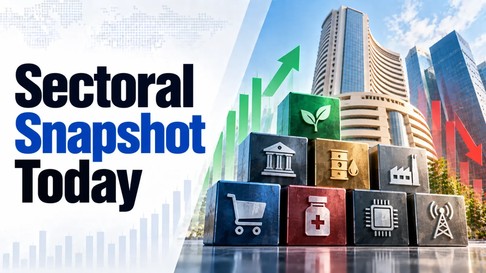 Sectoral Snapshot Today, October 6, 2026: Banks, FMCG, Metals, Pharma Lead Rally; IT, Realty Drag