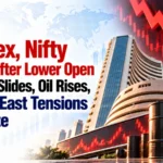 Sensex, Nifty Crash After Lower Open as Asia Slides, Oil Rises, Middle East Tensions Escalate