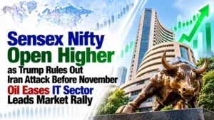 Stock Market Open Report Today, October 9, 2026: Sensex, Nifty Open Higher as Trump Rules Out Iran Attack Before November, Oil Eases; IT Sector Leads Market Rally