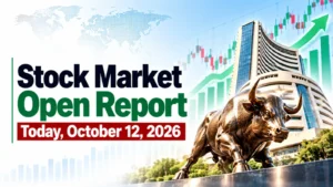Stock Market Open Report Today, October 12, 2026: Sensex, Nifty Flat as RBI Rupee Curbs Kick In, Oil Cools on Energy Ceasefire