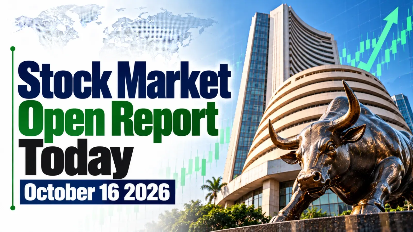Stock Market Open Report Today, October 16, 2026: Sensex, Nifty Slip in Early Trade on Friday Despite Strong Asian, US Cues