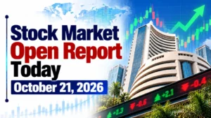 Stock Market Open Report Today, October 21, 2026: Sensex, Nifty Soar as Reliance Gains On Jio Platforms IPO, IT Rallies