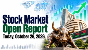 Stock Market Open Report Today, October 29, 2026: Sensex, Nifty Edge Higher After Flat Start as US Fed Holds Rates, Oil Cools