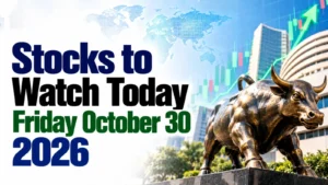 Stocks to Watch Today, Friday, October 30, 2026: Trent, Coal India, Suzlon Energy, Jio Platforms, Vedanta Power