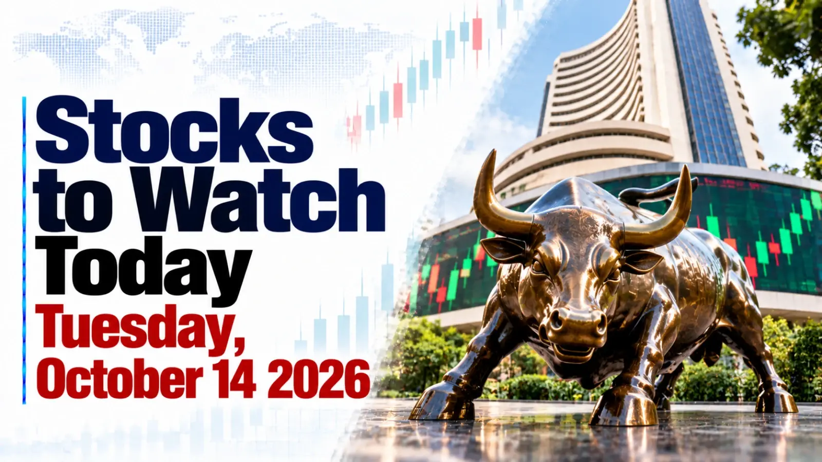 Stocks to Watch Today, Wednesday, October 14, 2026: RailTel, Hero Motors, SS Retail, BEL, Hyundai Motor India, Adani Enterprises