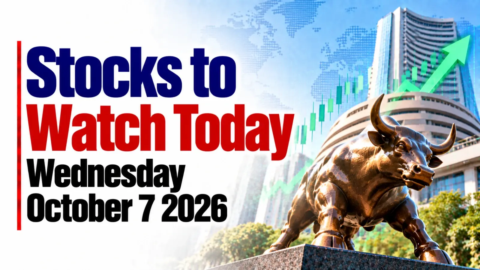 Stocks to Watch Today, Wednesday, October 7, 2026: Blue Dart Express, Titan, Asian Paints, Container Corporation of India, Utkarsh Small Finance Bank