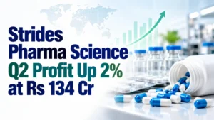 Strides Pharma Science Q2 Profit Up 2% at Rs 134 Cr