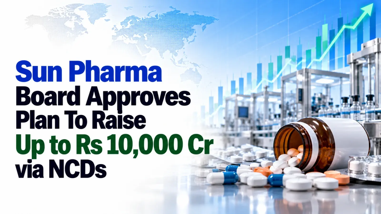 Sun Pharma Board Approves Plan To Raise Up to Rs 10,000 Cr via NCDs
