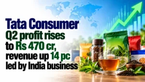 Tata Consumer Q2 Profit Rises to Rs 470 Cr, Revenue Up 14% Led by India Business