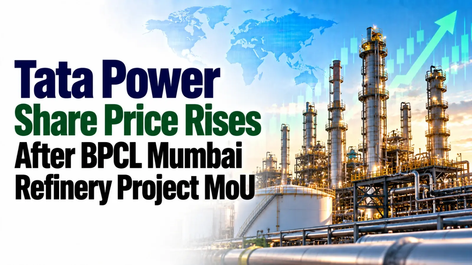 Tata Power Share Price Rises After BPCL Mumbai Refinery Project MoU