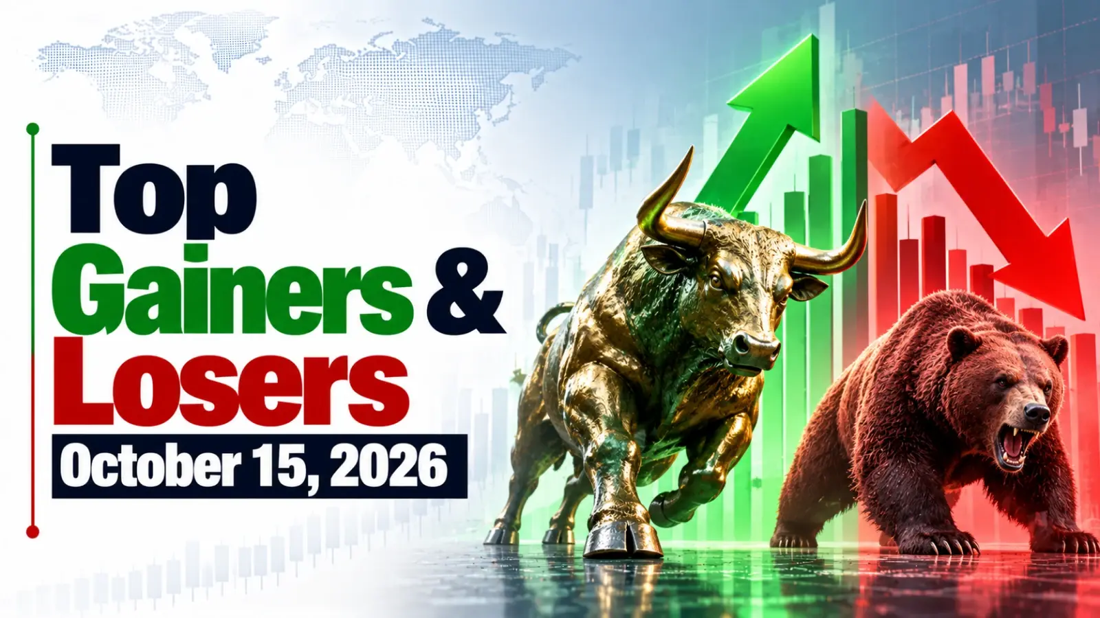 Top Gainers & Losers October 15 2026