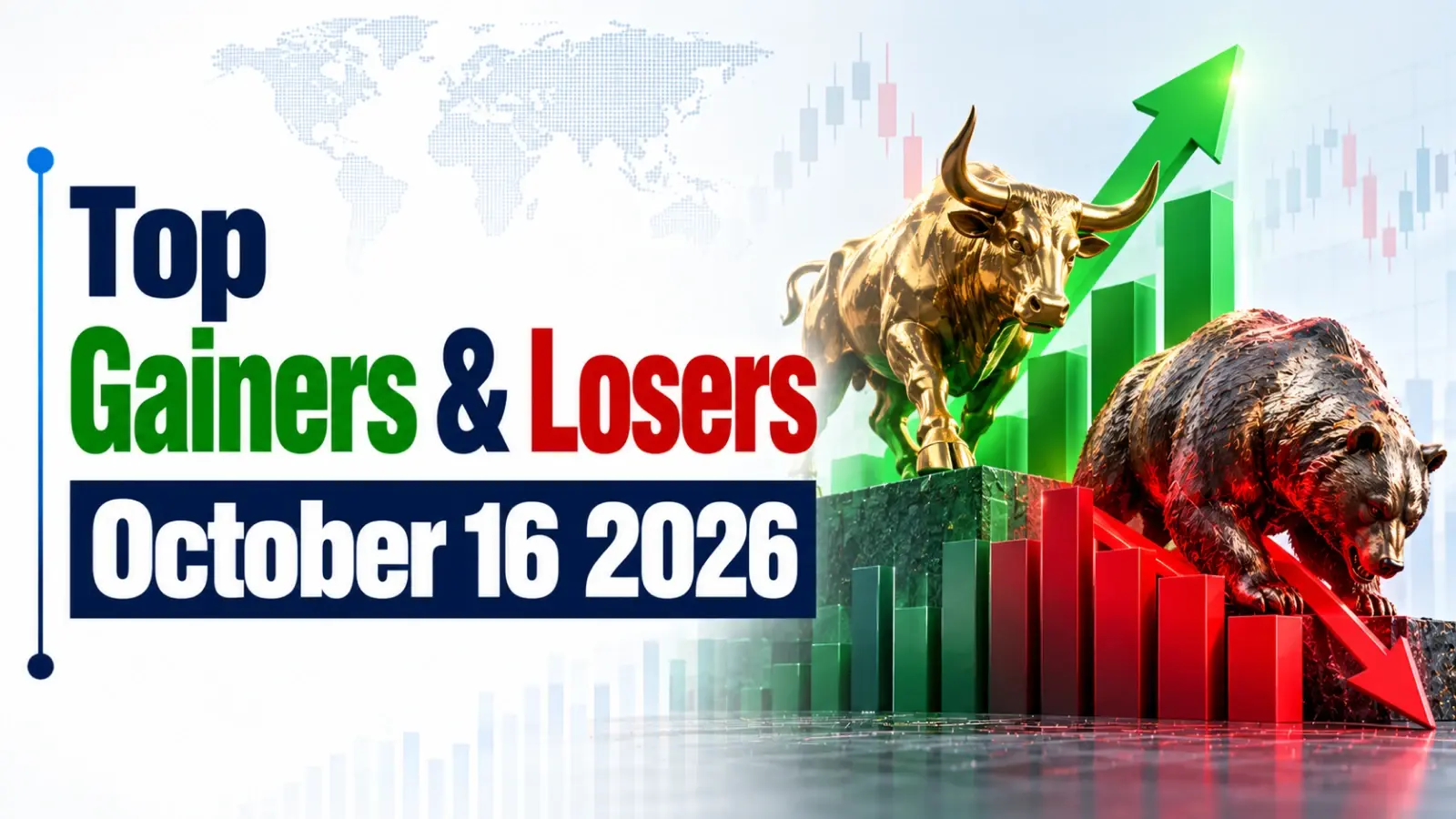 Top Gainers and Losers on October 16 2026