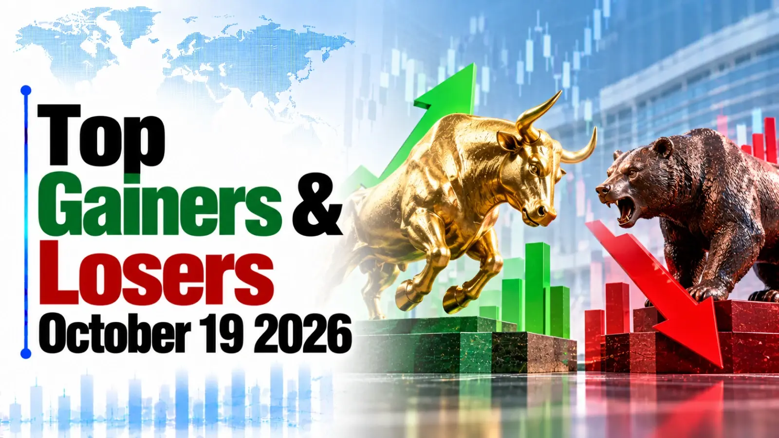 Top Gainers and Losers on October 19 2026