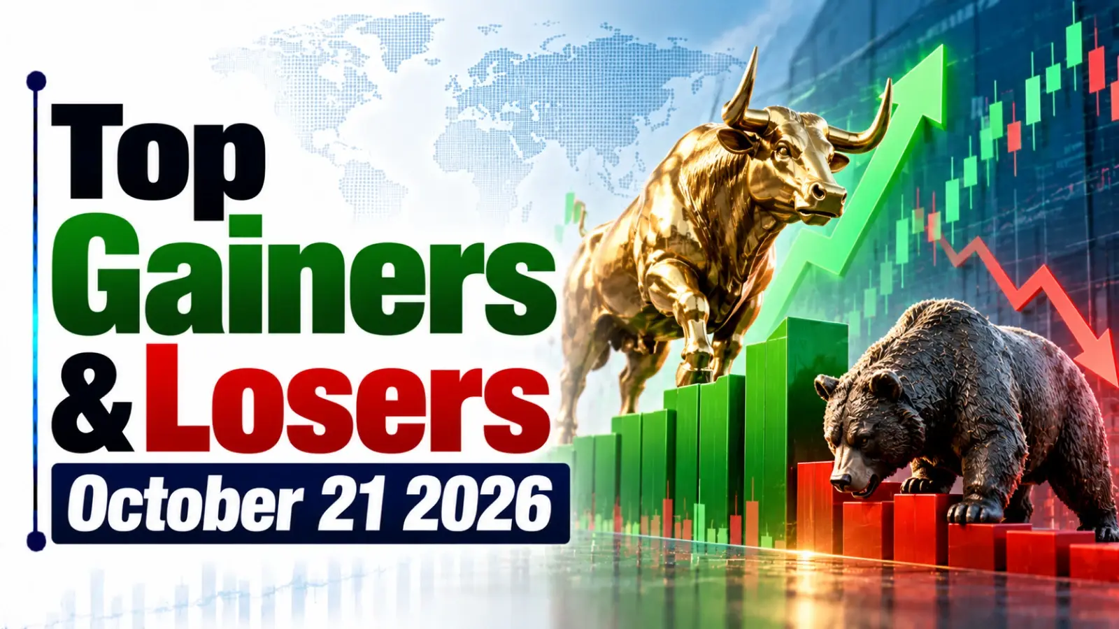 Top Gainers and Losers on October 21 2026