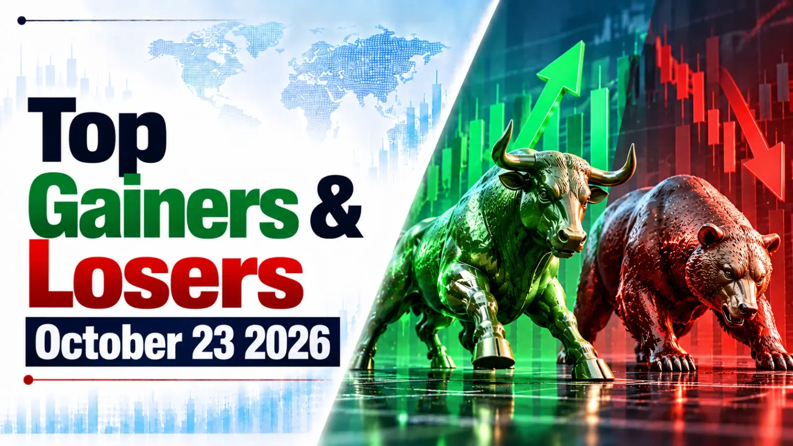 Top Gainers and Top Losers 23 October 2026