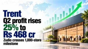 Trent Q2 Profit Rises 25% to Rs 468 Cr; Zudio Crosses 1,000-Store Milestone
