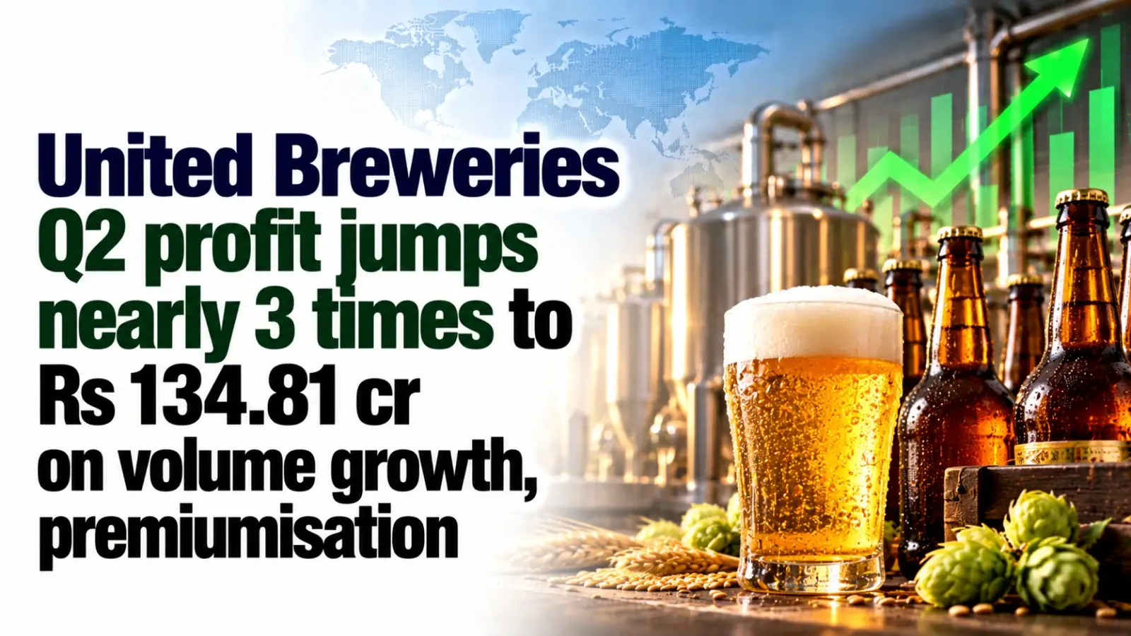 United Breweries Q2 Profit Jumps Nearly 3 Times to Rs 134.81 Cr on Volume Growth, Premiumisation