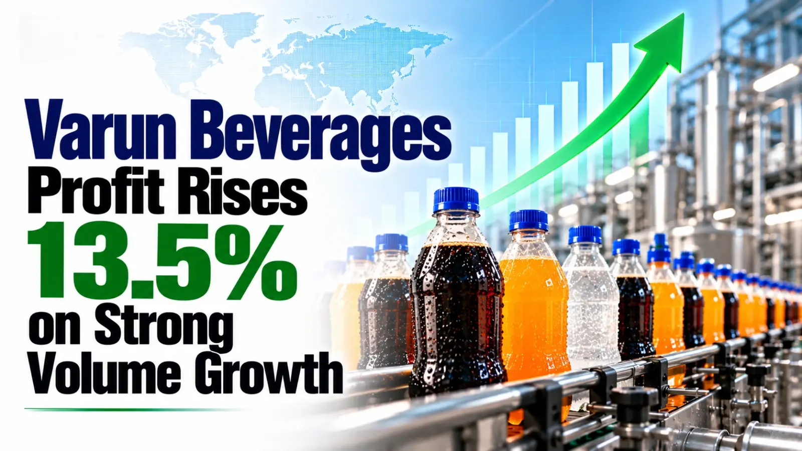 Varun Beverages Profit Rises 13.5% on Strong Volume Growth