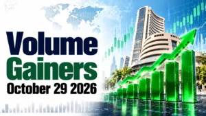 Volume Gainers Today, 29 October 2026 at 12:00 PM IST: M.K. Exim (India) Ltd Leads Volume Surge